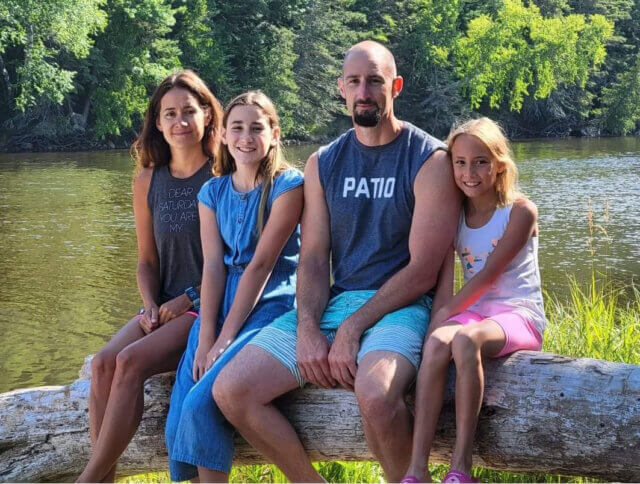 Stefanie and family